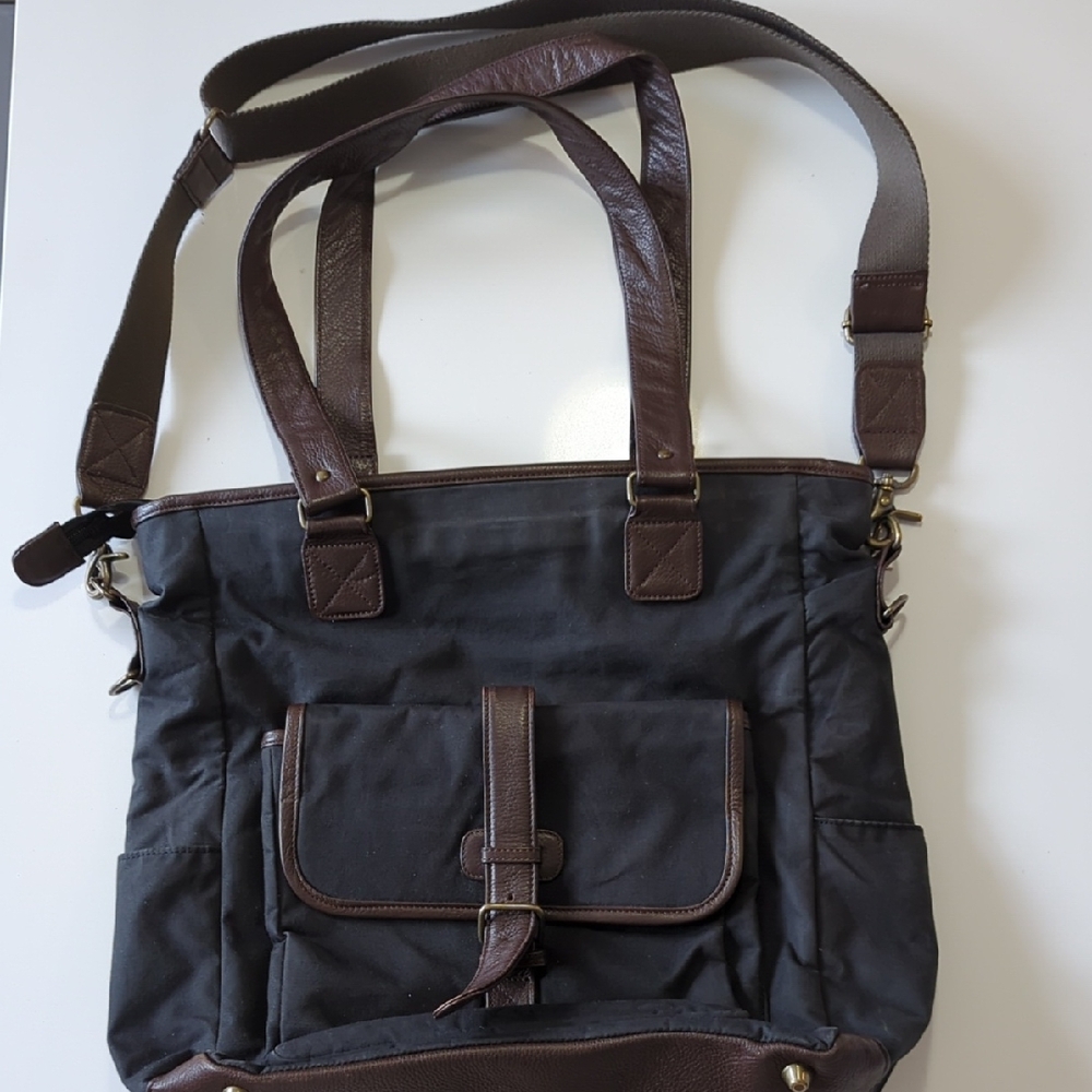Manhattan Portage Token Amsterdam Waxed Canvas Tote Bag